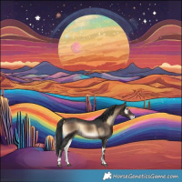 Horse Color:Brown Onyx Appaloosa 