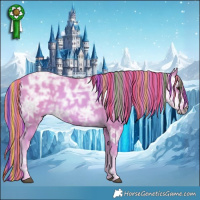 Horse Color:Painted Watercolor Chestnut Ice