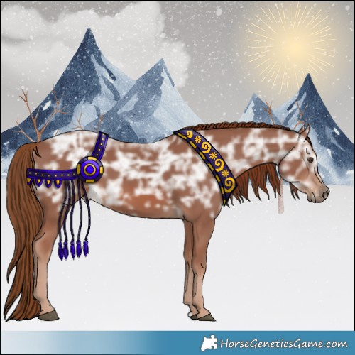 Horse Color:Chestnut Ice 