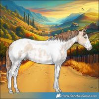 Horse Color:Smoky Black Pearl Sabino Tobiano