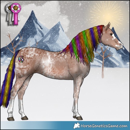 Horse Color:Painted Chestnut Ice 