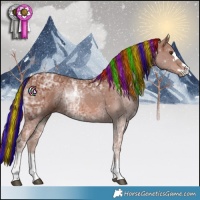 Horse Color:Painted Chestnut Ice 