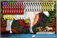 Horse Color:Smoky Creme Dun Splash