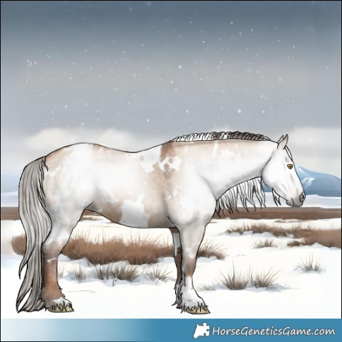 Horse Color:Gray White Spotted Liver Red Dun Pearl Appaloosa 
