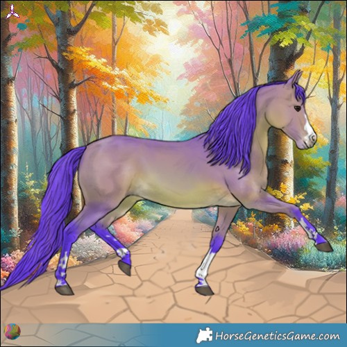 Horse Color:Watercolor Bay 