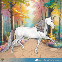 Horse Color:Nacre Red Onyx Roan Appaloosa Rabicano 