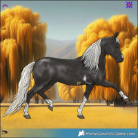 Horse Color:Liver Chestnut Mushroom Tobiano 