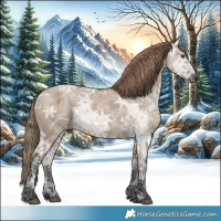 Horse Color:Liver Red Dun Ice 