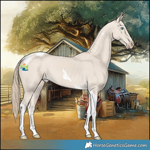 Horse Color:Smoky Creme Tobiano 
