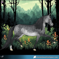 Horse Color:Brown Chinchilla 