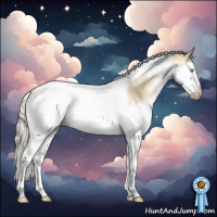 Horse Color:Gray Silver Classic Cream Champagne Pearl Dun Splash Tobiano Snowcap 