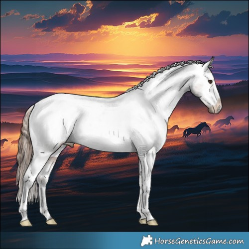 Horse Color:Liver Red Dun Appaloosa Brindle 