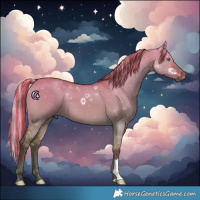 Horse Color:Painted Silver Bay Dun