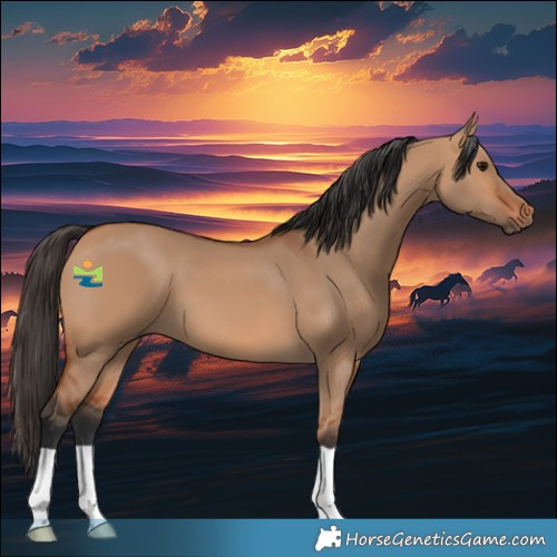 Horse Color:Bay Dun 