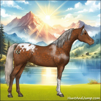 Horse Color:Silver Buckskin Tobiano Appaloosa 