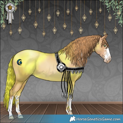 Horse Color:Chestnut Pearl 