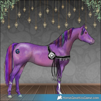 Horse Color:Painted Watercolor Brown 