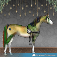 Horse Color:Painted Bay Onyx 