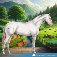 Horse Color:Red Roan Varnish 