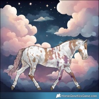 Horse Color:Red Dun Tobiano  and Liver Red Dun Tobiano Near Fewspot 