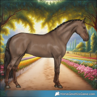 Horse Color:Liver Red Dun 