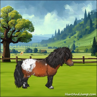 Horse Color:White Spotted Brown Appaloosa 