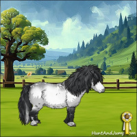Horse Color:White Spotted Bay Chinchilla 