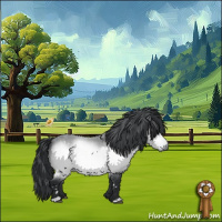 Horse Color:White Spotted Brown Chinchilla 
