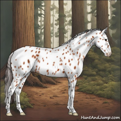 Horse Color:Buckskin Appaloosa 