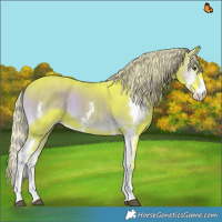 Horse Color:Watercolor Liver Red Onyx Sabino Brindle 