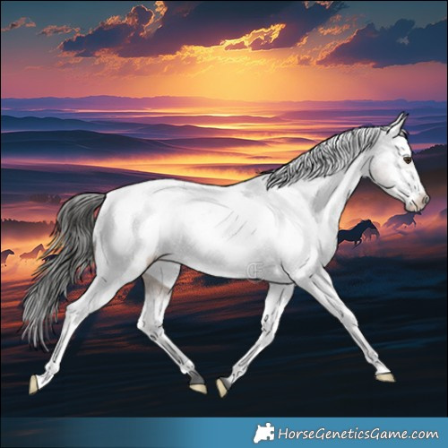 Horse Color:Liver Red Dun Appaloosa Brindle 