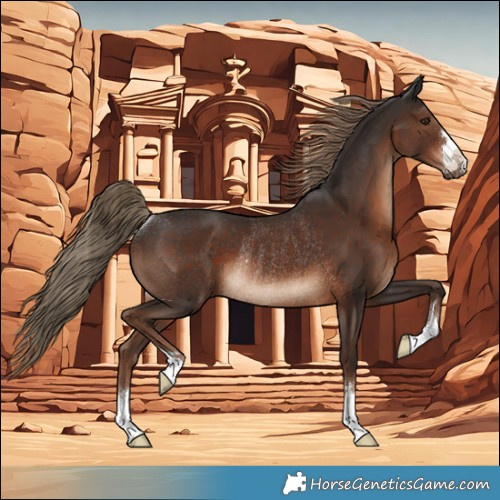 Horse Color:Liver Chestnut Rabicano