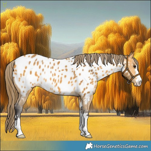 Horse Color:Buckskin Appaloosa 