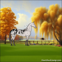 Horse Color:Void Platinum Bay Dun Appaloosa 