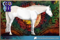 Horse Color:Smoky Creme Dun Splash 