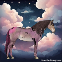 Horse Color:Void White Spotted Liver Red Dun 