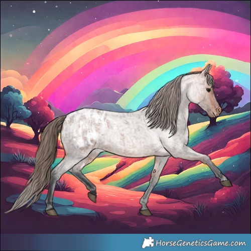 Horse Color:Bay Roan Appaloosa  and Bay Roan Appaloosa 