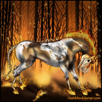 Horse Color:Gray Silver Brown Onyx Splash Tobiano