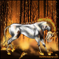 Horse Color:White Spotted Silver Brown Tobiano Frame 