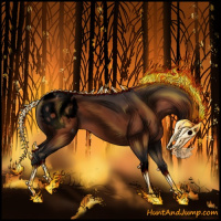 Horse Color:Void Brown Varnish 