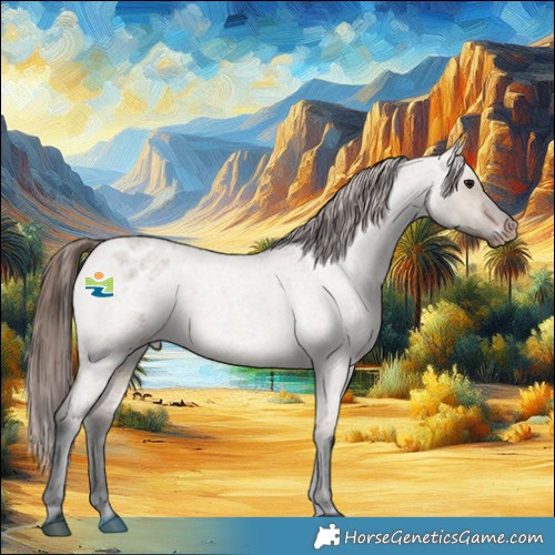 Horse Color:Brown Roan Dun Appaloosa 