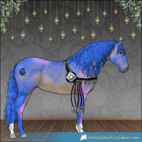 Horse Color:Watercolor Brown 