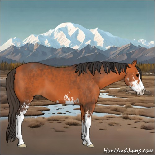 Horse Color:Bay Sabino 
