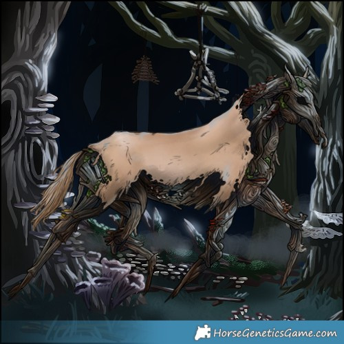 Horse Color:Black Pearl Sabino