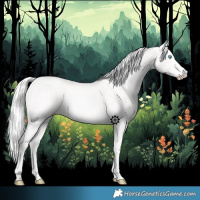 Horse Color:Cremello 