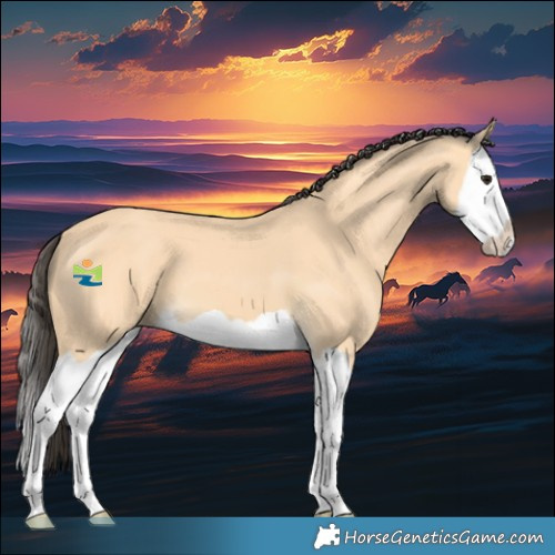 Horse Color:Buckskin Splash 