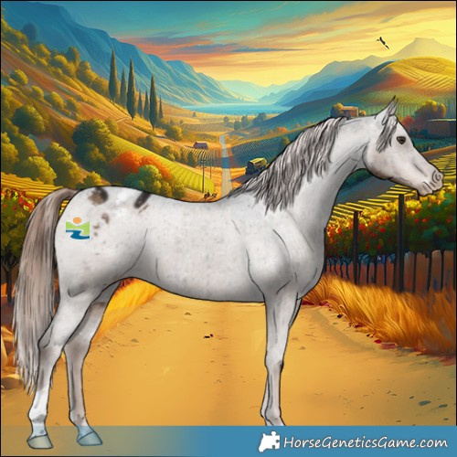 Horse Color:Liver Red Dun Appaloosa Brindle 