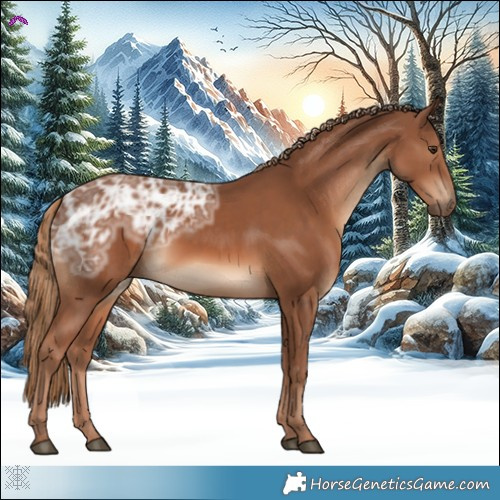 Horse Color:Chestnut Ice 