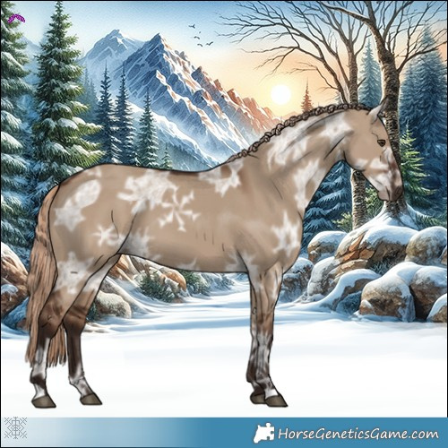 Horse Color:Liver Red Dun Ice