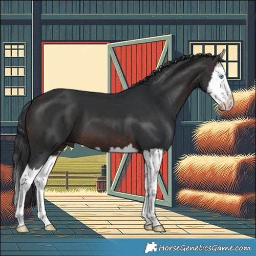 Horse Color:Brown Splash 